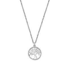 Collier et pendentif Lotus Silver TREE OF LIFE LP1778-1-1 - Collier et pendentif TREE OF LIFE Argent Femme