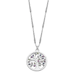 Collier et pendentif Lotus Silver TREE OF LIFE LP1890-1-1 - Collier et pendentif TREE OF LIFE Argent Femme