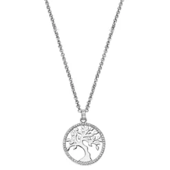 Collier et pendentif Lotus Silver TREE OF LIFE LP1778-1-1 - Collier et pendentif TREE OF LIFE Argent Femme