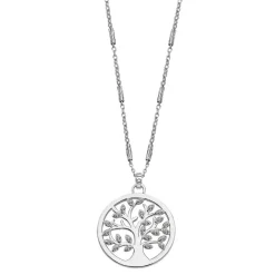 Collier et pendentif Lotus Silver TREE OF LIFE LP1892-1-1 - Collier et pendentif TREE OF LIFE Argent Femme