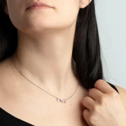 Collier et pendentif Lotus Silver LP1224-1/2 - trendy Argent Femme