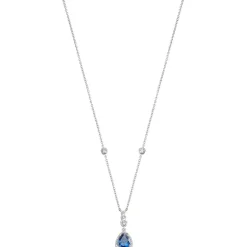 Collier et pendentif Morellato SAIW09 - Collier et pendentif Cristaux Bleu Femme