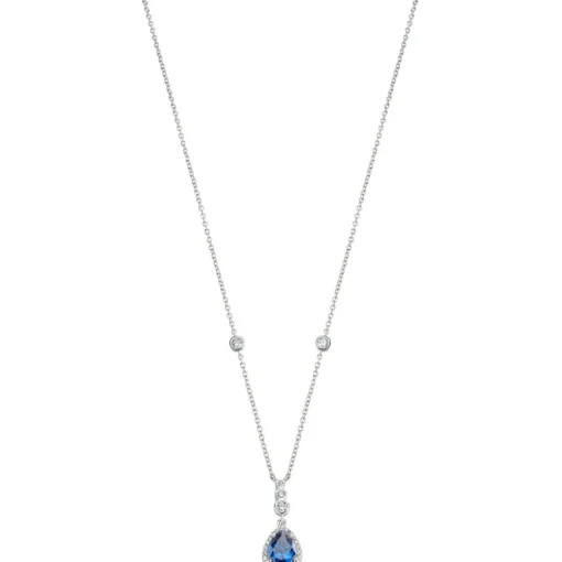 Collier et pendentif Morellato SAIW09 - Collier et pendentif Cristaux Bleu Femme