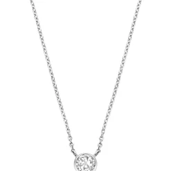 Collier et pendentif Ti Sento 3845ZI-42 - Collier et pendentif Argent Blanc Femme