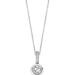 Collier et pendentif Ti Sento 6739ZI - Collier et pendentif Cristaux Blanc Femme