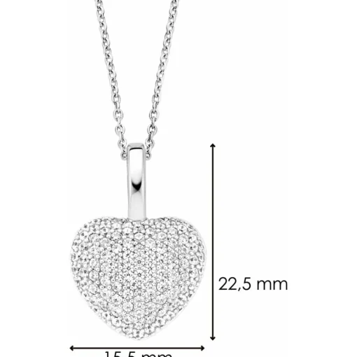 Collier et pendentif Ti Sento 6745ZI - Collier et pendentif Argent Cristaux Femme