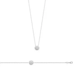 Collier fantaisie Femme étoile argent rhodié Maison de la Bijouterie VW3Y5W45