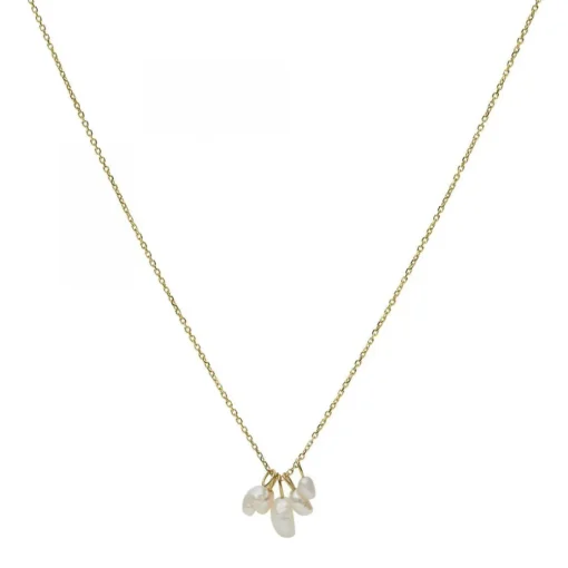 Collier femme Fossil Bijoux DREW - JF03809710 Acier Doré
