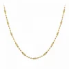 Collier femme Angèle M - B2376-DORE Acier Doré
