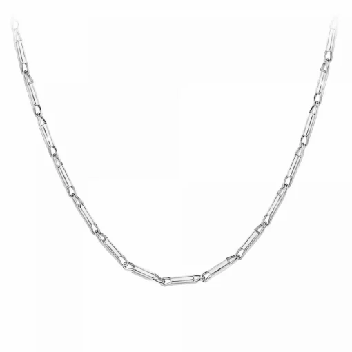 Collier femme Angèle M B2372-ARGENT - Métal Argent