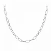 Collier femme Angèle M B2368-ARGENT - Acier Argent