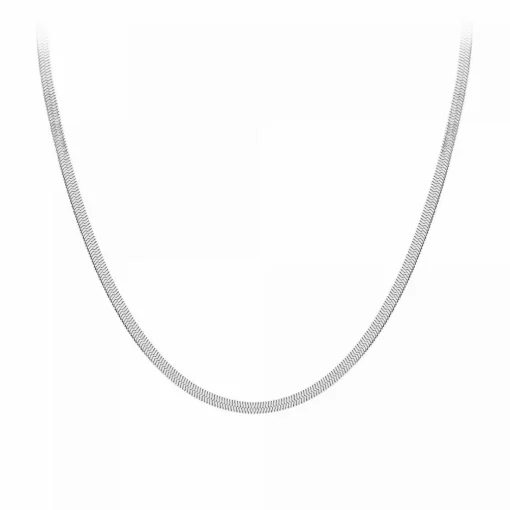 Collier femme Angèle M B2304-ARGENT - Acier Argent