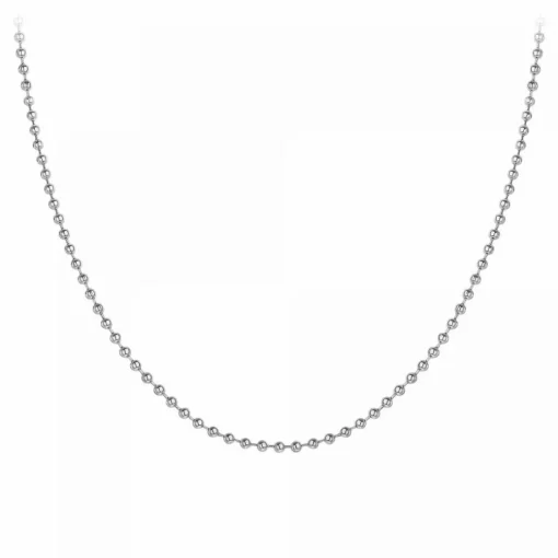 Collier femme Angèle M B2385-ARGENT - Acier Argent