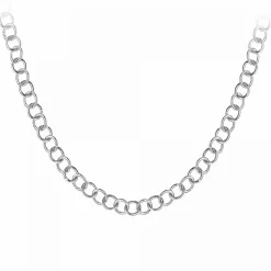 Collier femme Angèle M B2374-ARGENT - Acier Argent