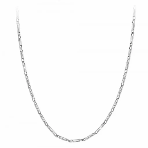 Collier femme Angèle M B2372-ARGENT - Métal Argent