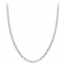 Collier femme Angèle M B2378-ARGENT - Acier Argent