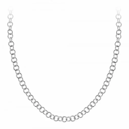 Collier femme Angèle M B2374-ARGENT - Acier Argent