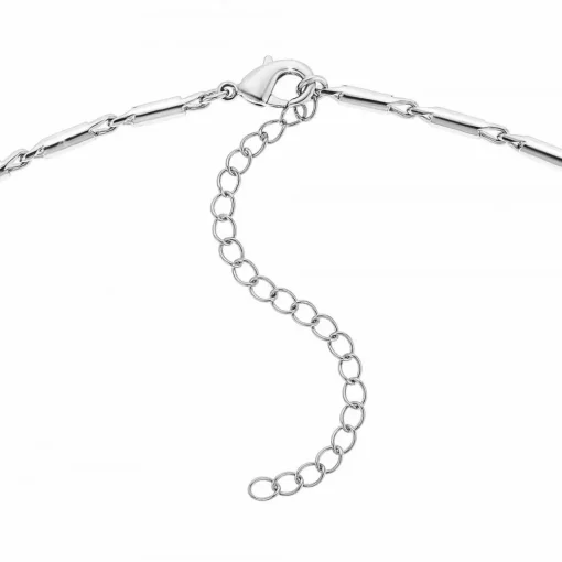 Collier femme Angèle M B2372-ARGENT - Métal Argent
