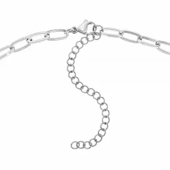 Collier femme Angèle M B2368-ARGENT - Acier Argent