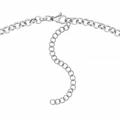 Collier femme Angèle M B2378-ARGENT - Acier Argent