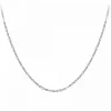 Collier femme Angèle M B2380-BLANC - Acier Argent