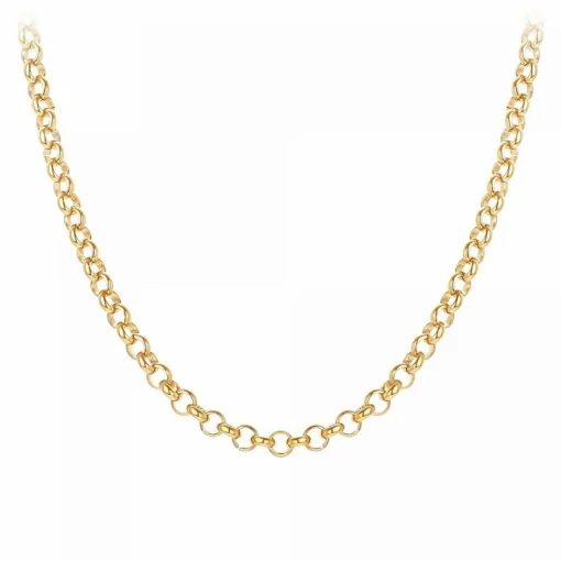 Collier femme Angèle M B2378-DORE - Acier Doré