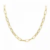 Collier femme Angèle M B2368-DORE - Acier Doré