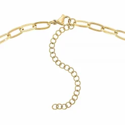 Collier femme Angèle M B2368-DORE - Acier Doré