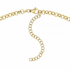 Collier femme Angèle M B2378-DORE - Acier Doré