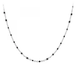 Collier femme Angèle M B2380-NOIR