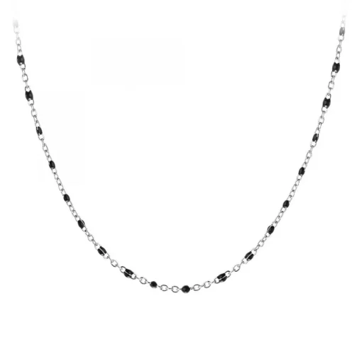 Collier femme Angèle M B2380-NOIR