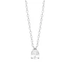 Collier femme argent pendentif goutte Maison de la Bijouterie VW3UW445