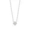 Collier femme argent pendentif oxyde de zirconium Maison de la Bijouterie VW3WW045