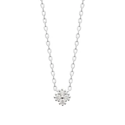 Collier femme argent pendentif oxyde de zirconium Maison de la Bijouterie VW3WW045