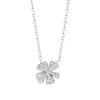 Collier femme argent pendentif trèfle oxyde Maison de la Bijouterie VW3W5W45