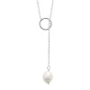 Collier femme argent pendentif perle de culture Maison de la Bijouterie VW3U5Z45