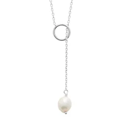 Collier femme argent pendentif perle de culture Maison de la Bijouterie VW3U5Z45