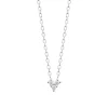 Collier femme argent pendentif oxyde de zirconium Maison de la Bijouterie VW3W6W45