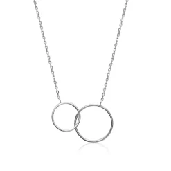 Collier femme argent rhodié - WYZZ5U45