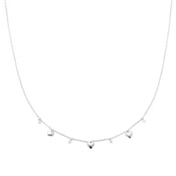 Collier femme argent romantique Maison de la Bijouterie VW3V3445