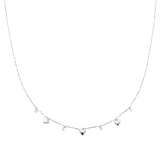 Collier femme argent romantique Maison de la Bijouterie VW3V3445