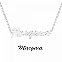 Collier Femme Athème - B2689-ARGENT-MARGAUX Acier