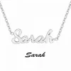 Collier Femme Athème - B2689-ARGENT-SARAH Acier Argent