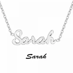 Collier Femme Athème - B2689-ARGENT-SARAH Acier Argent