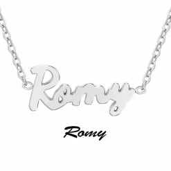 Collier Femme Athème - B2689-ARGENT-ROMY Acier Argent