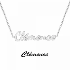 Collier Femme Athème - B2689-ARGENT-CLEMENCE Acier