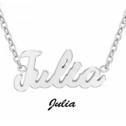 Collier Femme Athème - B2689-ARGENT-JULIA Acier Argent