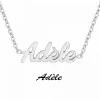 Collier Femme Athème - B2689-ARGENT-ADELE Acier