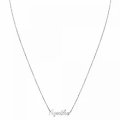 Collier Femme Athème - B2689-ARGENT-AGATHE Acier
