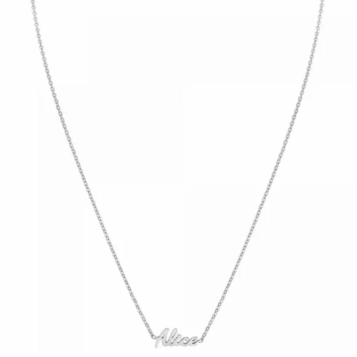 Collier Femme Athème - B2689-ARGENT-ALICE Acier